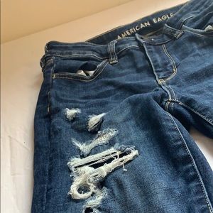 American eagle ripped jeans